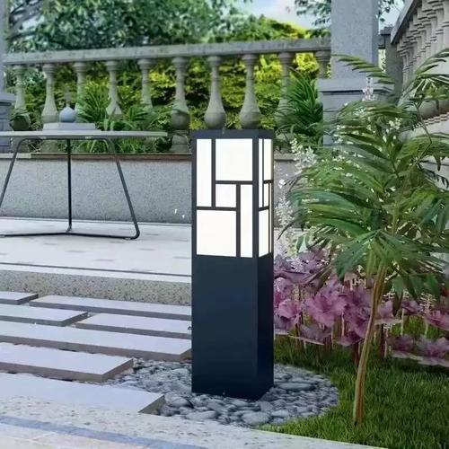 戶外led草坪燈戶外接電防水草地?zé)艉喖s小區(qū)公園方形景觀燈庭院燈